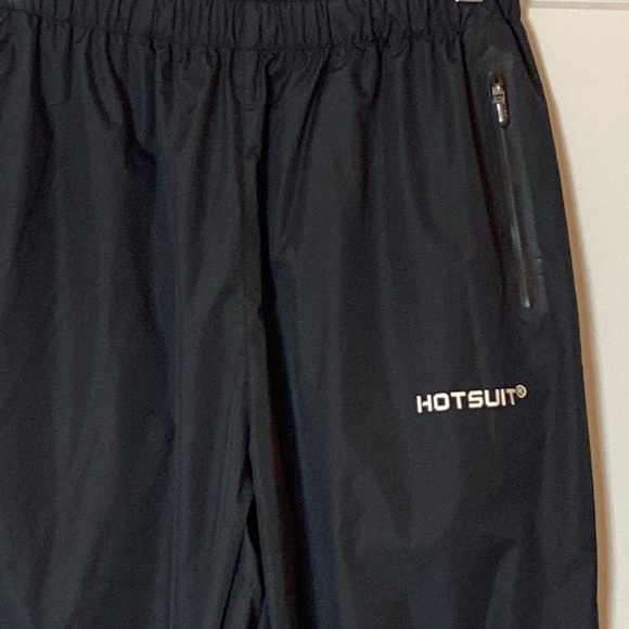 Hotsuit Sauna Sweatsuit Weight Loss Pants Black Size Large - Picture 3 of 10